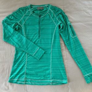 Athleta Teal Pacifica Rashguard